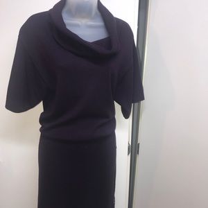 Evan Picone knit sweater fabric dress size M